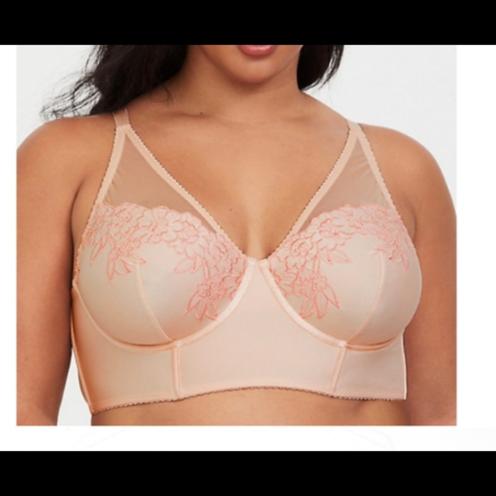 Torrid longline mesh bra
